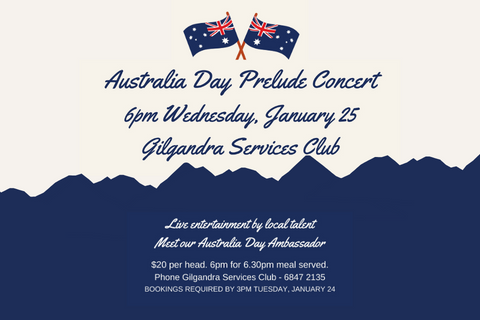 Australia Day Prelude Concert